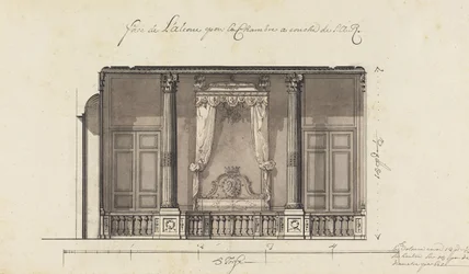 Alcoba de cama para el Duque de Orleans, Palais Royal, París